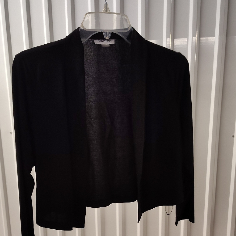 Calvin Klein Collection Classic Black Cardigan